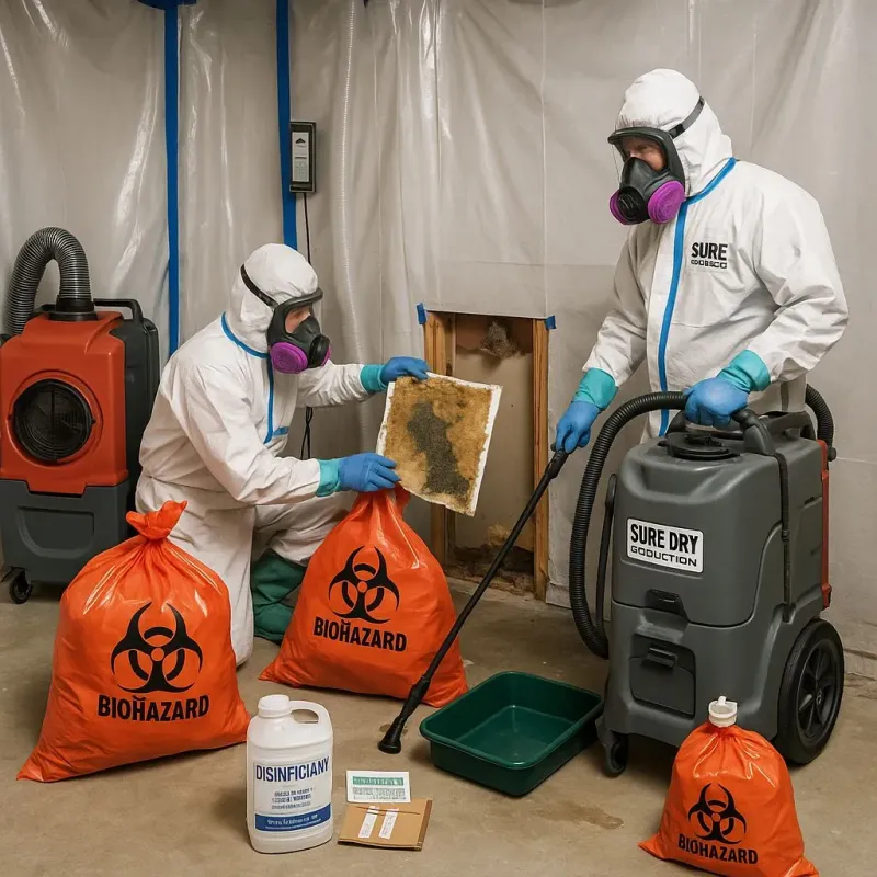 Contaminated Water Handling Protocols process in Wallingford Center, CT